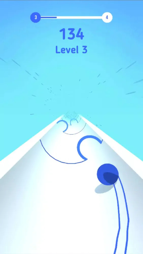 Zrzuty ekranu Ball Road - Color‘s Sky