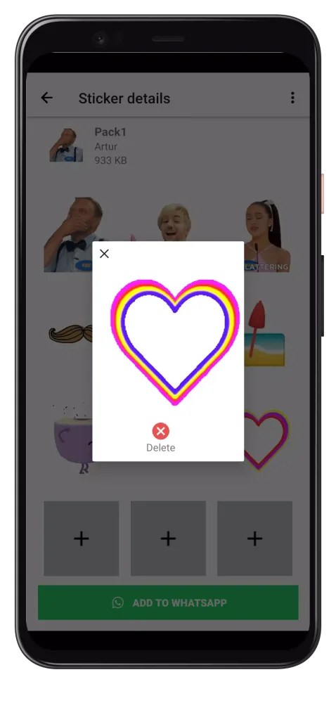ภาพหน้าจอของ Animated Sticker Maker for WA