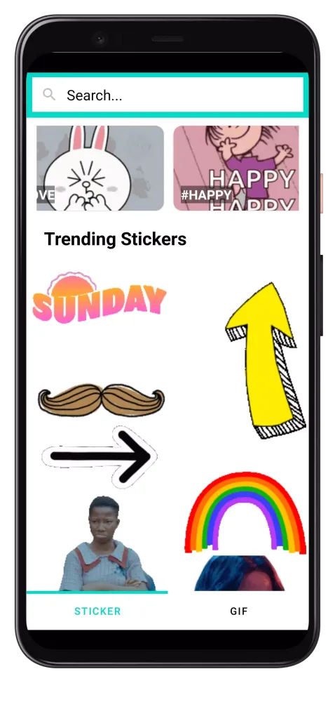 ภาพหน้าจอของ Animated Sticker Maker for WA