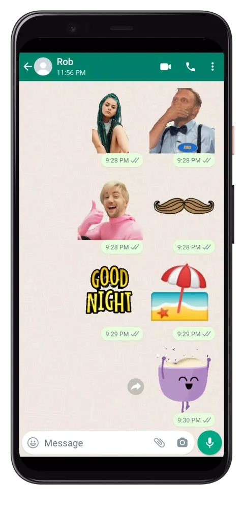 ภาพหน้าจอของ Animated Sticker Maker for WA