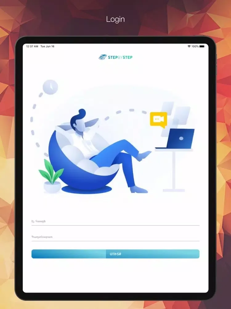 Tangkapan skrin Learn Stepbystep iPad 