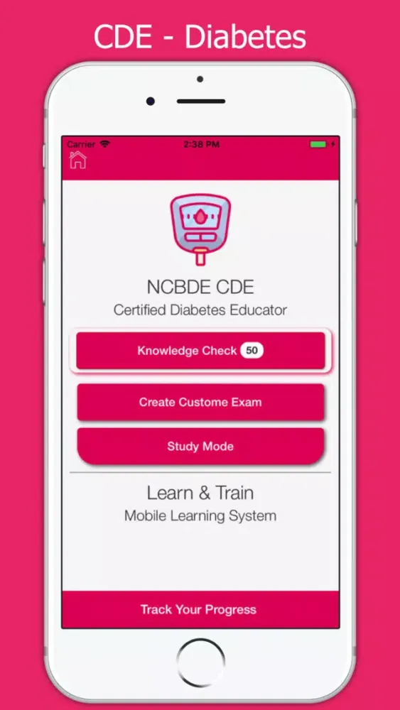 Ảnh chụp màn hình của NCBDE CDE Test Prep 2018