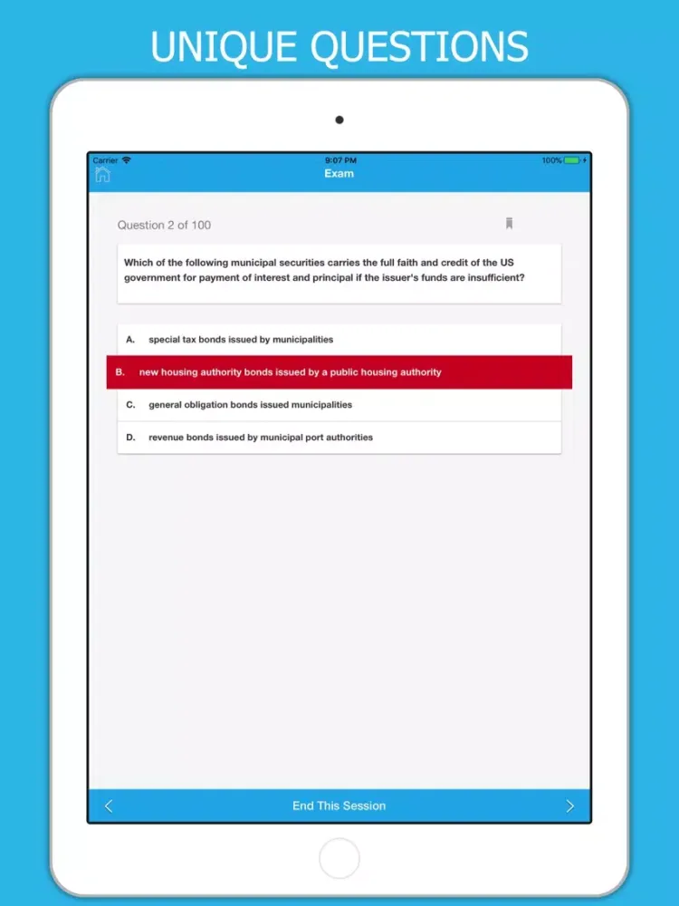 Capturas de pantalla de CFP Exam Prep 2018 iPad 