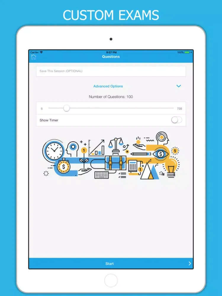 Capturas de pantalla de CFP Exam Prep 2018 iPad 