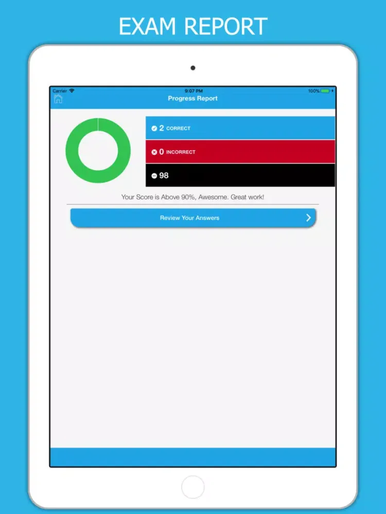 Capturas de pantalla de CFP Exam Prep 2018 iPad 