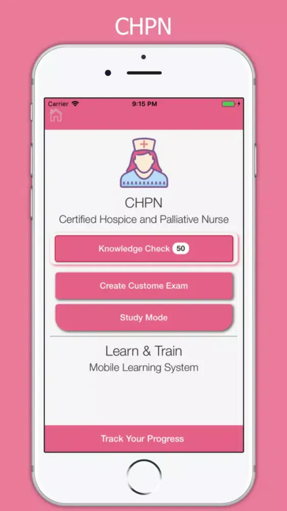 Zrzuty ekranu CHPN Exam Prep 2018