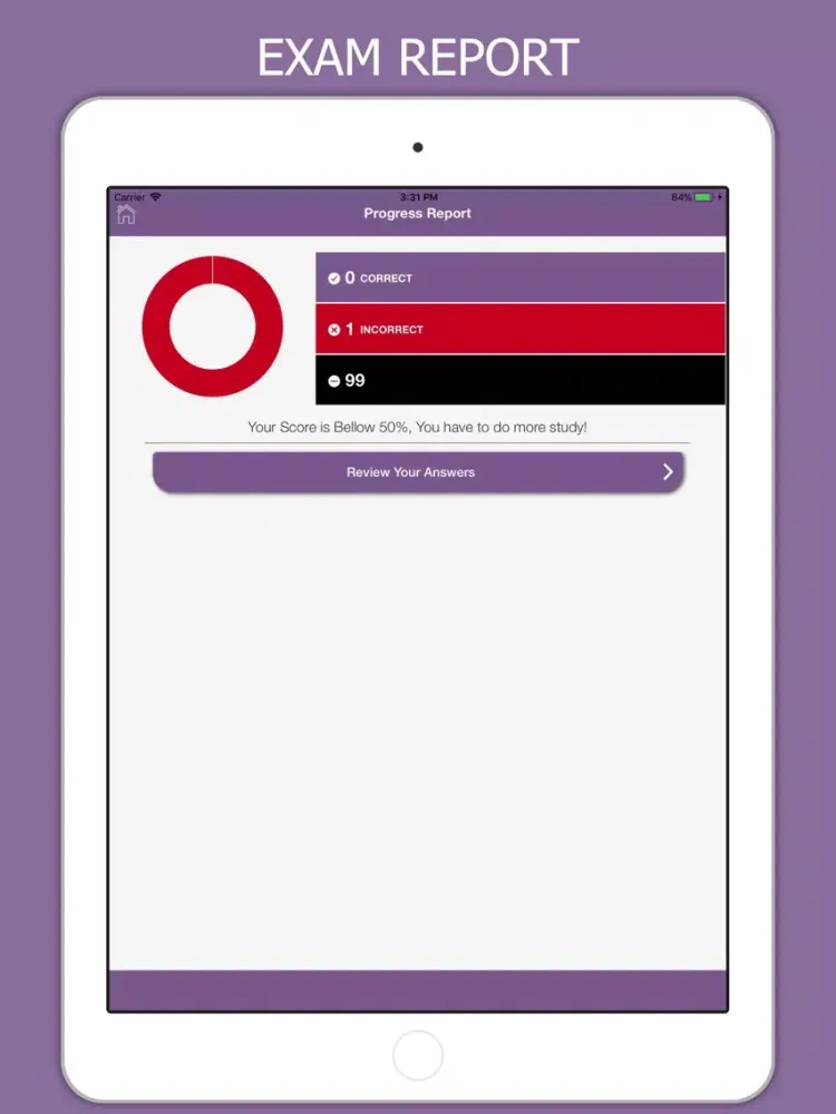 ภาพหน้าจอของ CNA Exam Prep 2018 iPad 