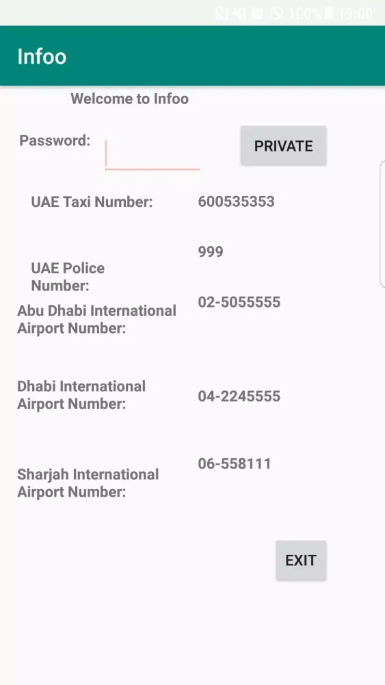 Infoo স্ক্রিনশট