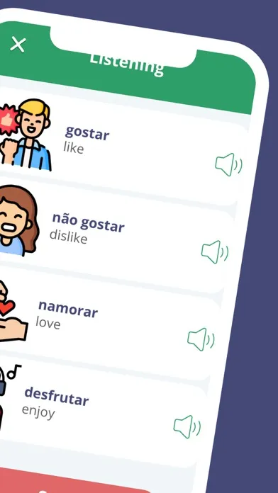 Ảnh chụp màn hình của Learn portuguese language 2023