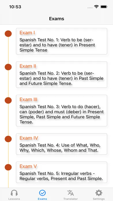 Learn Spanish Best App स्क्रीनशॉट
