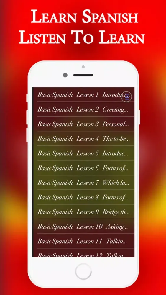 Learn Spanish: Listen To Learn 스크린샷