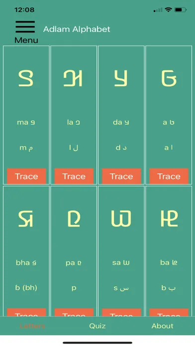 ADLaM Alphabet স্ক্রিনশট