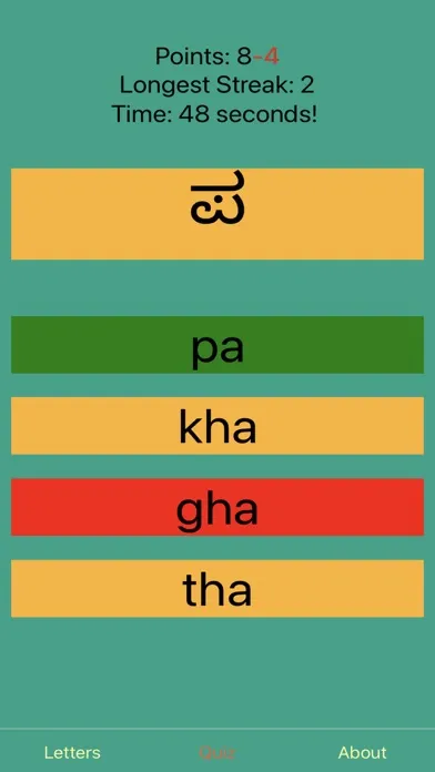 Learn Kannada Script! Premium应用截图