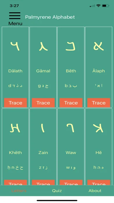 Palmyrene Alphabet Premium應用截圖