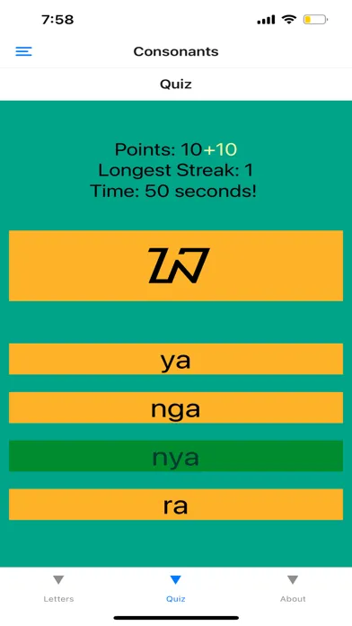 Learn Sundanese Alphabet!應用截圖
