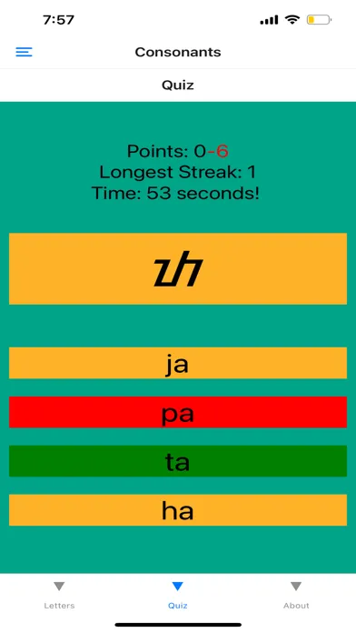 Learn Sundanese Alphabet!應用截圖