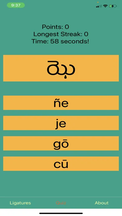 Learn Telugu Script! Screenshots