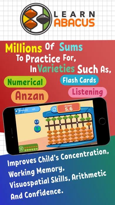 Captures d'écran de Learn Abacus