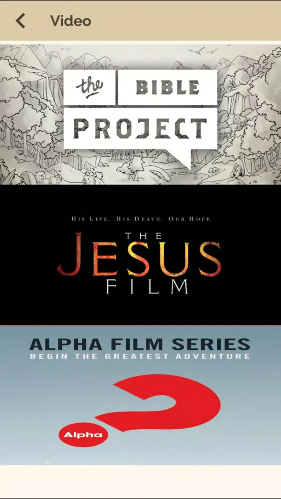 Capturas de tela do Bible Moments 聖經時刻