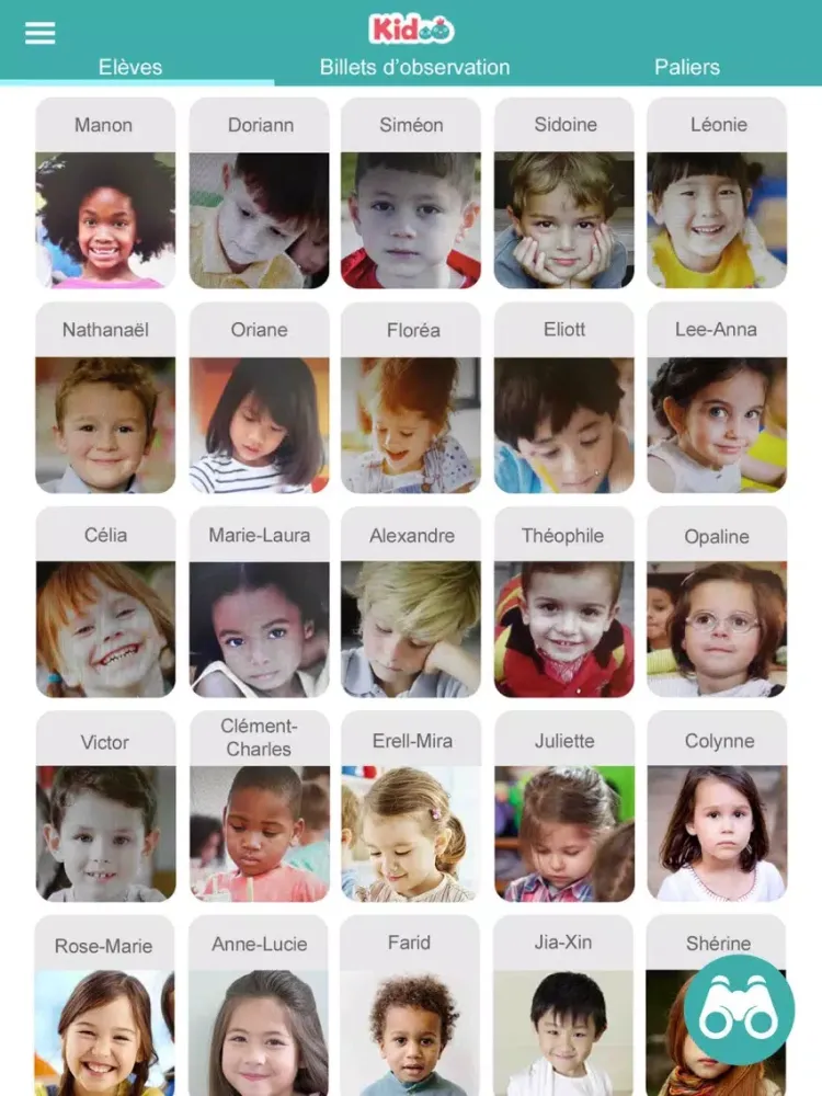 KidoO - carnet de suivi iPad  Screenshots