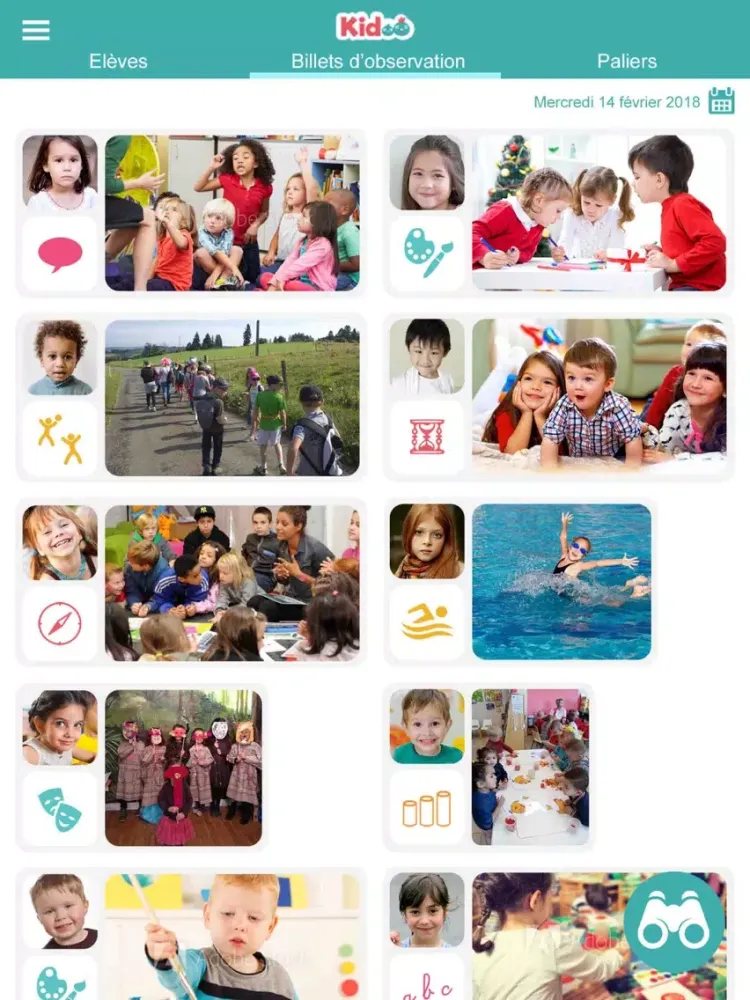 KidoO - carnet de suivi iPad  Screenshots