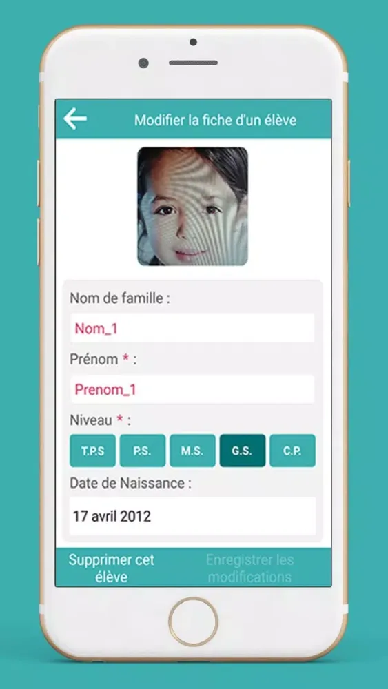 KidoO - carnet de suivi Screenshots