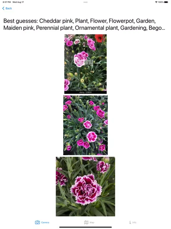 Zrzuty ekranu Clark Botanical Garden iPad 