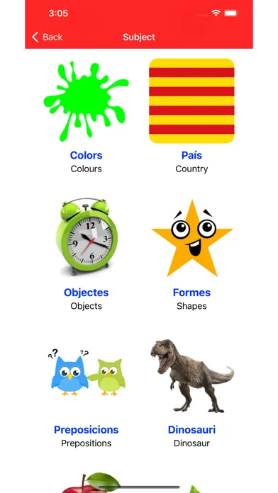 Zrzuty ekranu Learn Catalan Vocabulary Pro