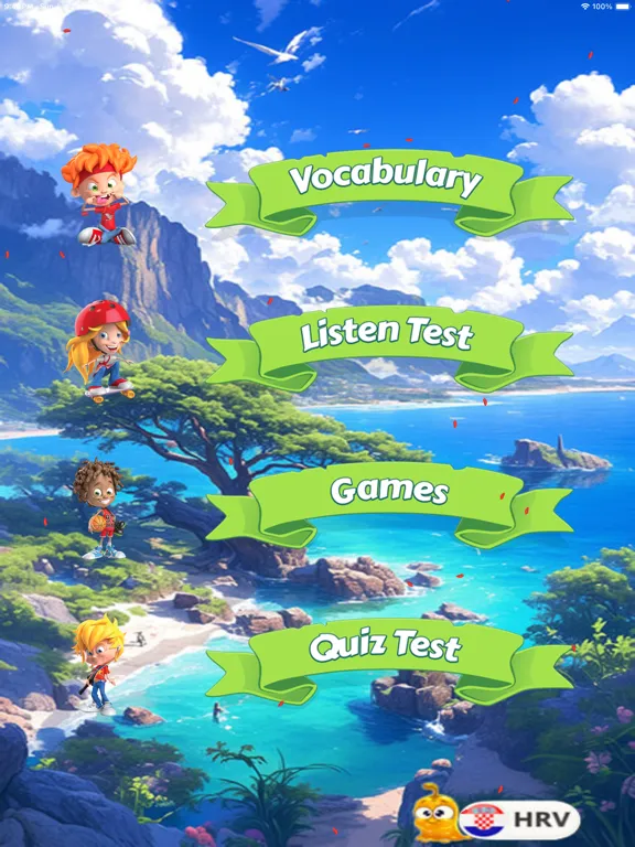Learn Croatian Vocabulary iPad  স্ক্রিনশট