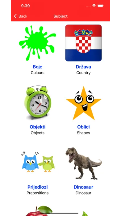 Learn Croatian Vocabulary স্ক্রিনশট