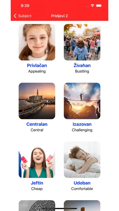 Learn Croatian Vocabulary স্ক্রিনশট