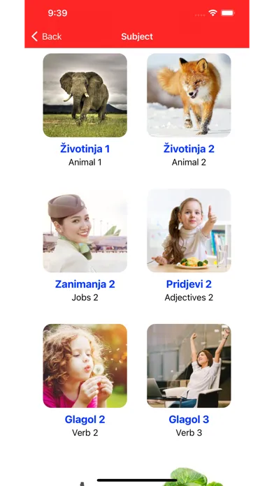 Learn Croatian Vocabulary স্ক্রিনশট