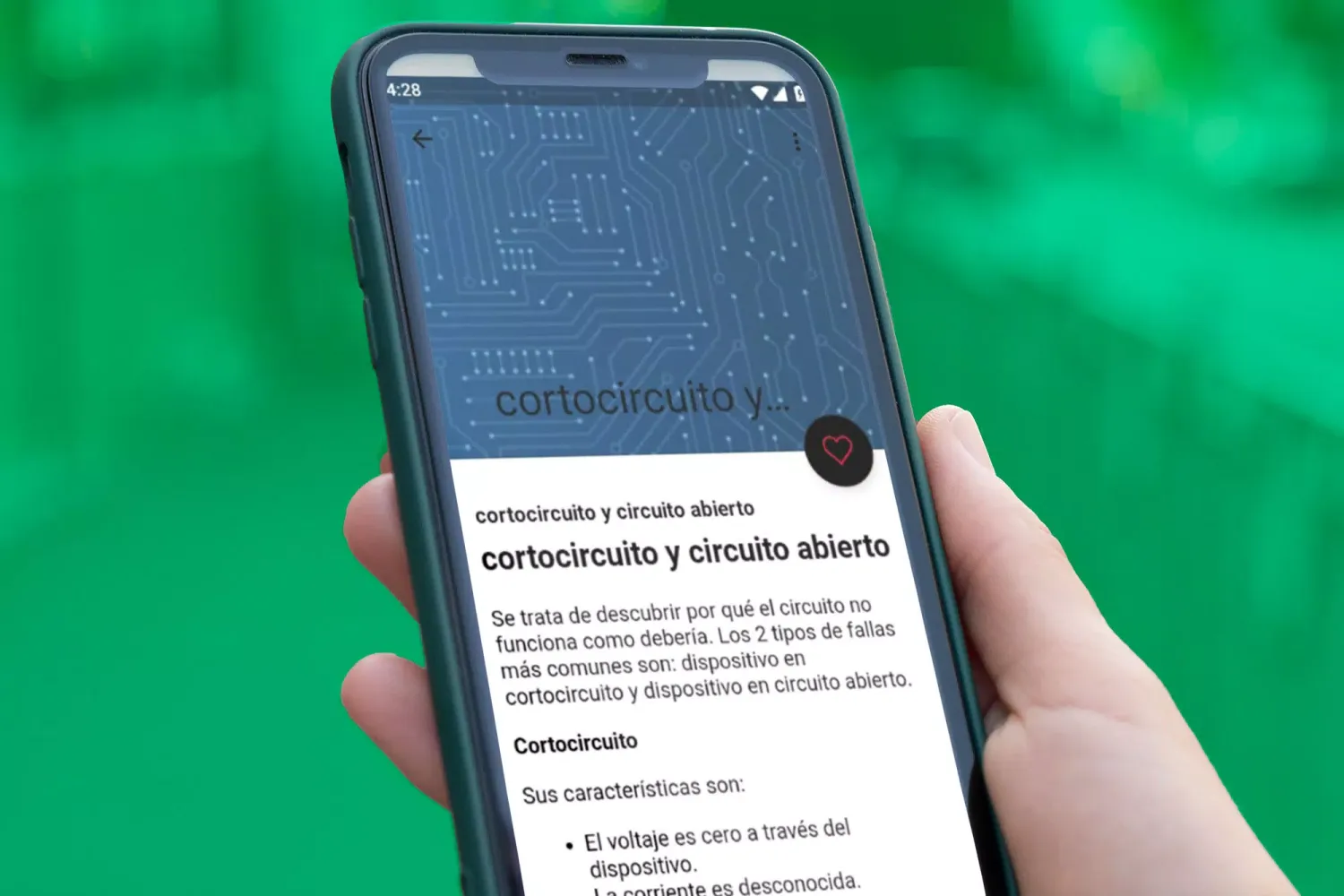 Zrzuty ekranu Curso de Electrónica