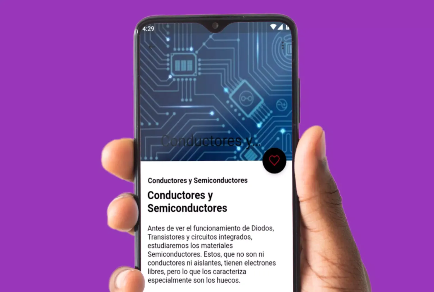 Zrzuty ekranu Curso de Electrónica