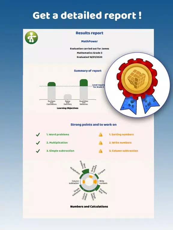 تصاویر MathPower - Grade 1 to Grade 3 iPad 
