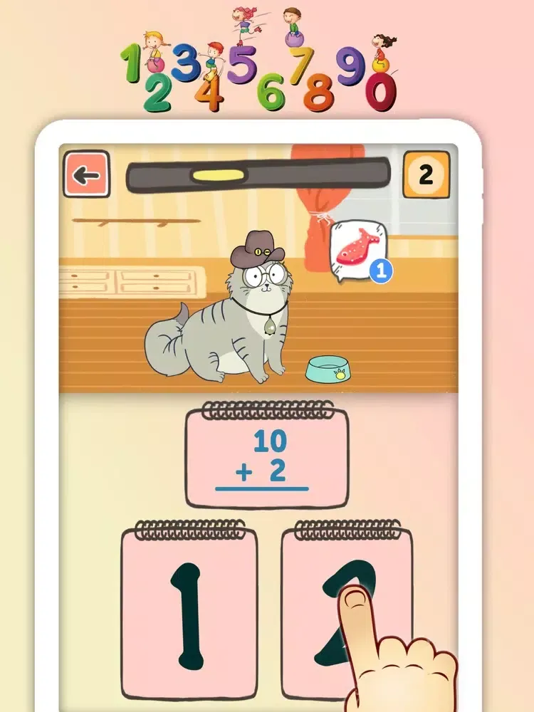 Math Learning:Cat Learner iPad Screenshots