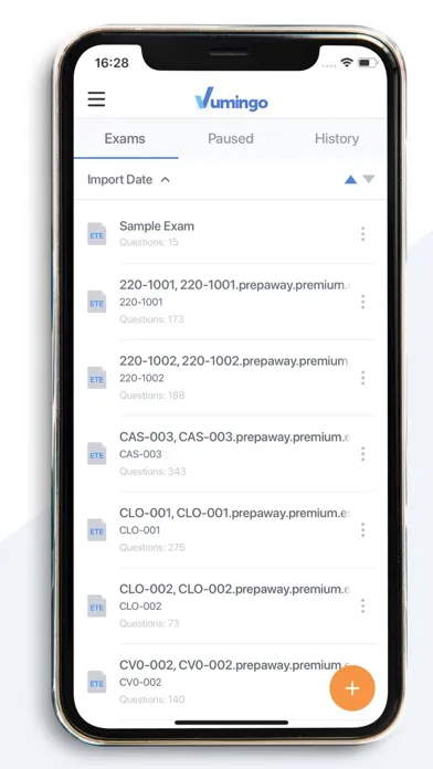Скриншоты Vumingo Exam Testing Engine