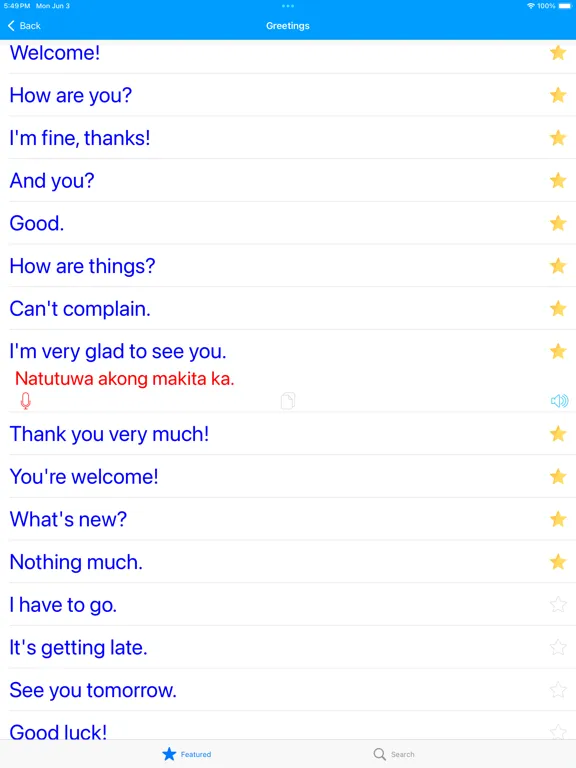 صور Learn Filipino Tagalog Travel iPad 