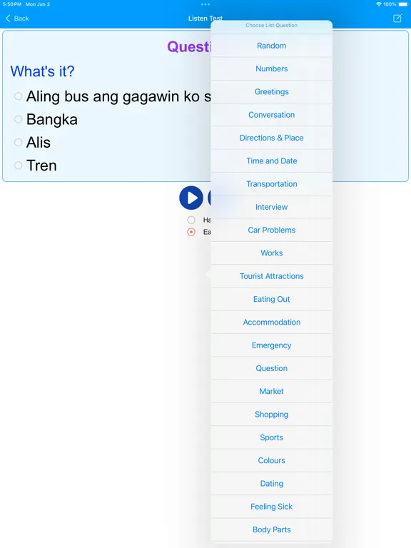 صور Learn Filipino Tagalog Travel iPad 