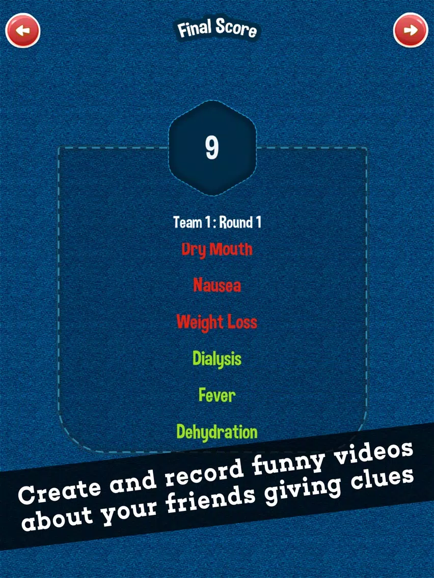 Tangkapan skrin Medical Charades: Enjoy Medicine Heads Up Game iPad 