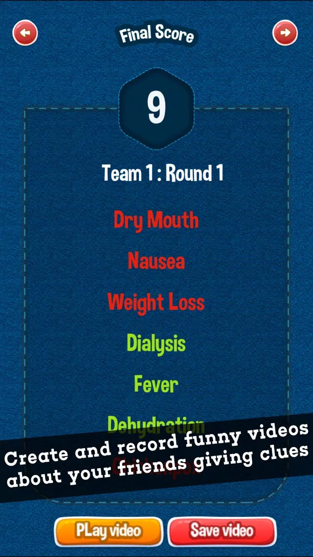 Tangkapan skrin Medical Charades: Enjoy Medicine Heads Up Game