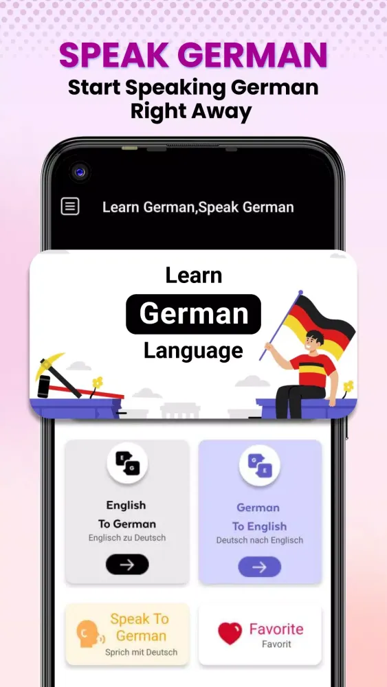 Learn German for beginners سکرین شاٹس