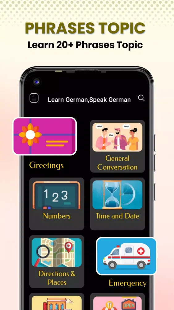 Learn German for beginners سکرین شاٹس