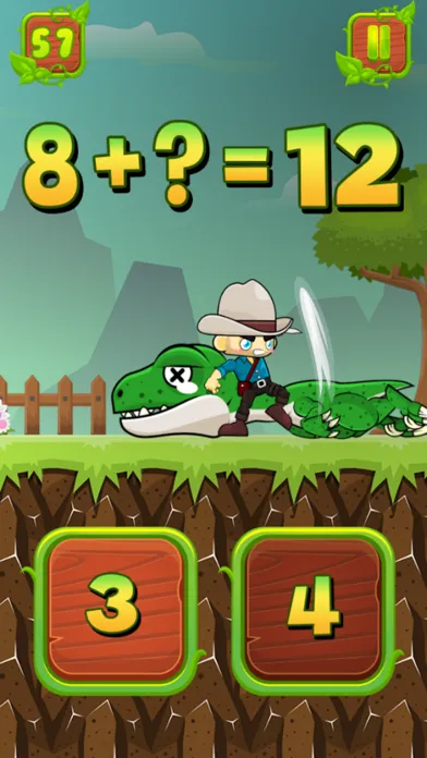 Zrzuty ekranu Math Dino : Addition + Number