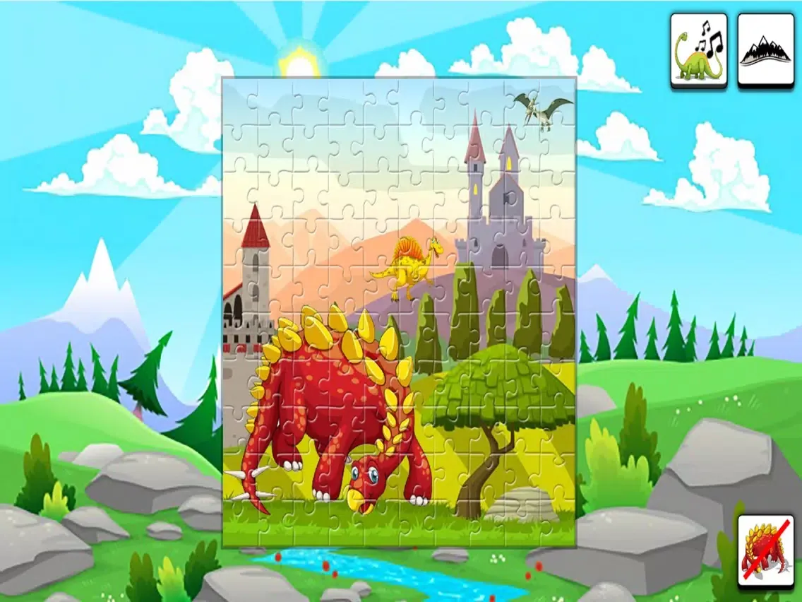 Dinosaur Jigsaw Puzzle Games iPad  سکرین شاٹس
