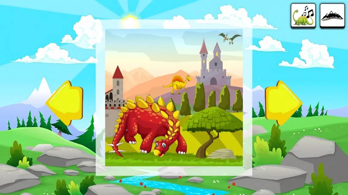 Dinosaur Jigsaw Puzzle Games سکرین شاٹس
