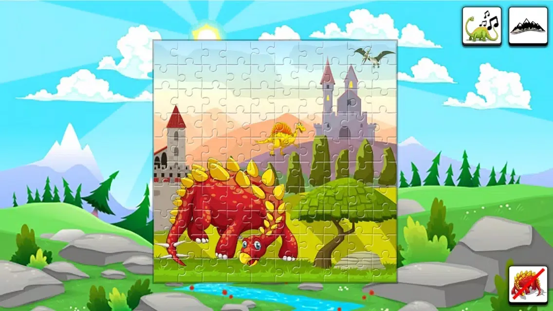 Dinosaur Jigsaw Puzzle Games سکرین شاٹس