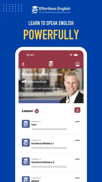 Ảnh chụp màn hình của Effortless English System™