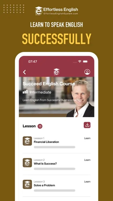 Ảnh chụp màn hình của Effortless English System™