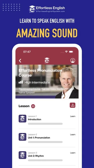 Ảnh chụp màn hình của Effortless English System™